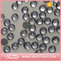 SS10 wholesale round black diamond color hotfix rhinestones